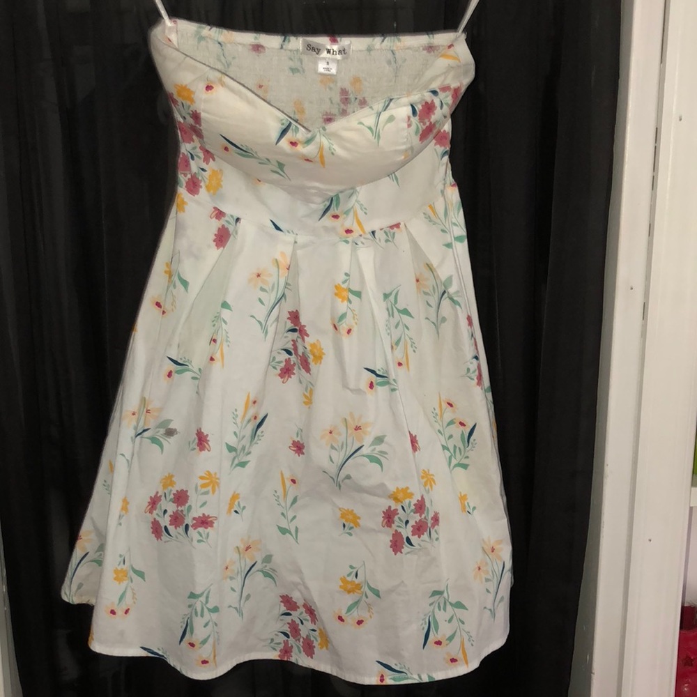 White summer dress